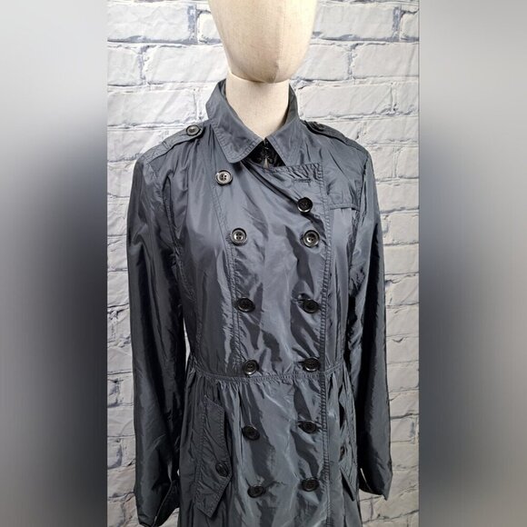 Burberry Gray Trench Coat - Picture 9 of 16